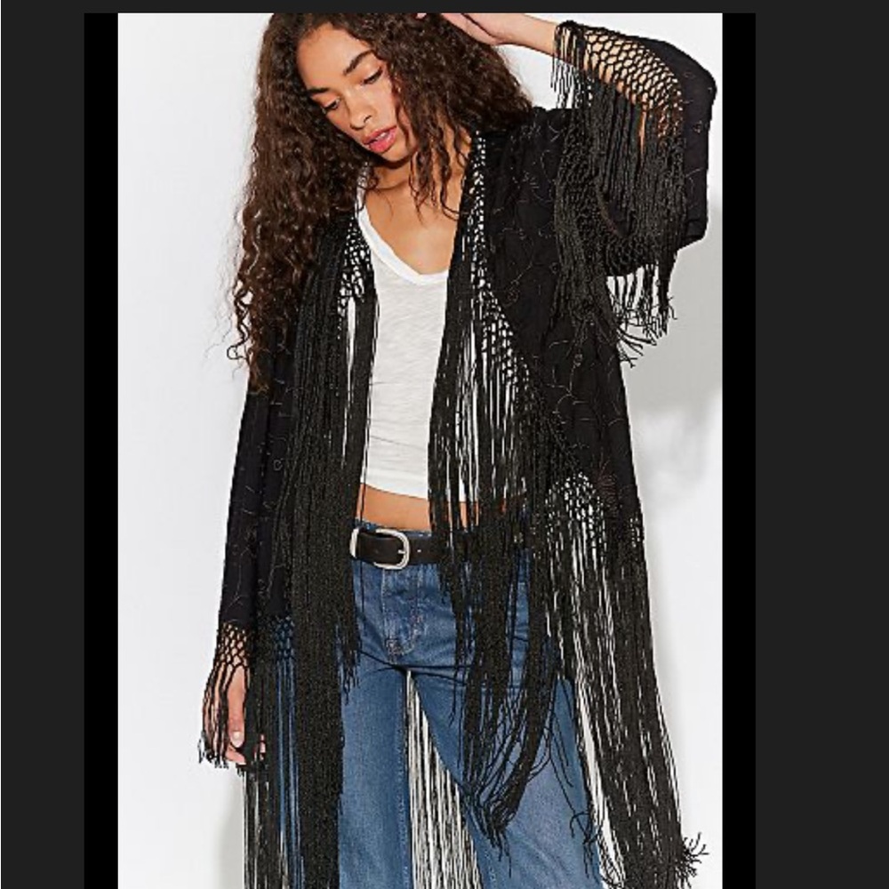 NWT Free People London Nights Piano Duster - Picture 2 of 9